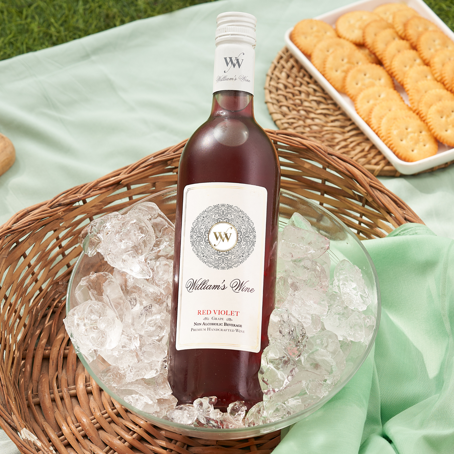 Red Violet Non-Alcoholic Wine - Grape 750 ml