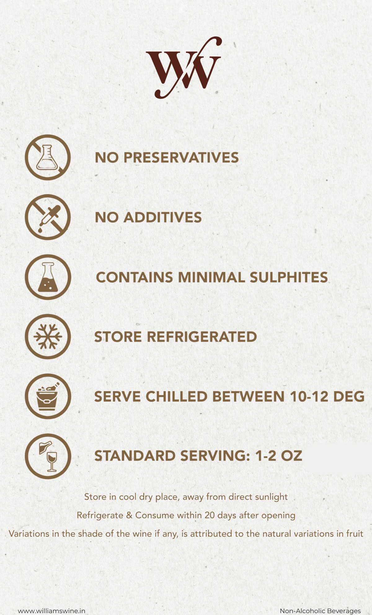 Red Violet Non-Alcoholic Beverage - Low Sugar Grape