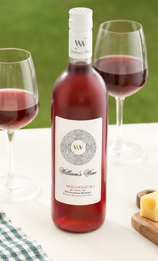 Red Violet Non-Alcoholic Beverage - Low Sugar Grape