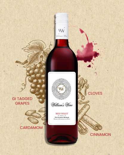 Red Violet Non-Alcoholic Beverage - Grape