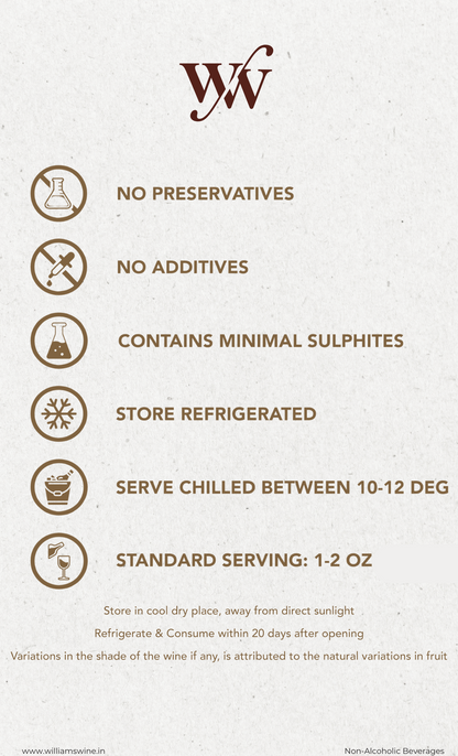 Red Violet Non-Alcoholic Beverage - Low Sugar Grape